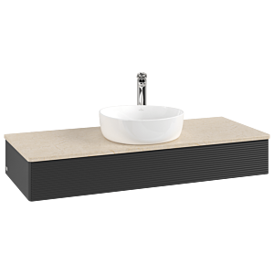 Villeroy & Boch Antao Waschtischunterschrank 1200x190x500mm L10153PD mit Beleuchtung mit Struktur FK/AP: PD/3