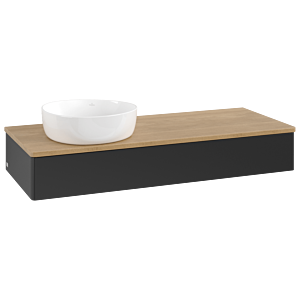 Meuble sous-vasque Villeroy &amp; Boch Antao 1200x190x500mm L11011PD avec éclairage FK/AP: PD/1