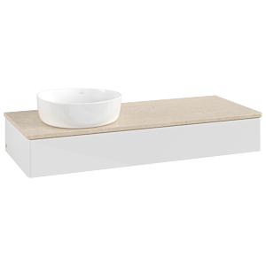 Meuble sous-vasque Villeroy &amp; Boch Antao 1200x190x500mm L11013GF avec éclairage FK/AP: GF/3