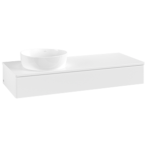Meuble sous-vasque Villeroy &amp; Boch Antao 1200x190x500mm L11050MT avec éclairage FK/AP: MT/0
