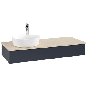 Meuble sous-vasque Villeroy &amp; Boch Antao 1200x190x500mm L11053HG avec éclairage FK/AP: HG/3