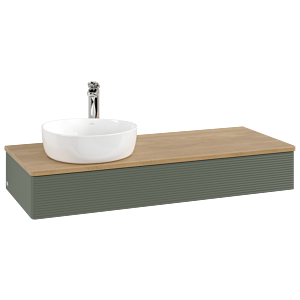 Villeroy & Boch Antao Waschtischunterschrank 1200x190x500mm L11151HL mit Beleuchtung mit Struktur FK/AP: HL/1
