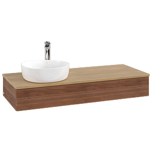 Villeroy &amp; Boch Antao meuble sous vasque 1200x190x500mm L11151HM avec éclairage avec structure FK/AP: HM/1