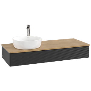Meuble sous-vasque Villeroy &amp; Boch Antao 1200x190x500mm L11151PD avec éclairage avec structure FK/AP: PD/1