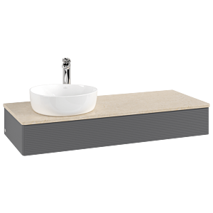 Villeroy &amp; Boch Antao meuble sous vasque 1200x190x500mm L11153GK avec éclairage avec structure FK/AP: GK/3