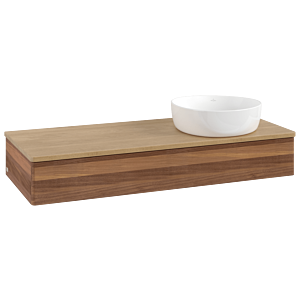 Villeroy & Boch Antao Waschtischunterschrank 1200x190x500mm L12011HM mit Beleuchtung FK/AP: HM/1