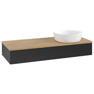 Meuble sous-vasque Villeroy &amp; Boch Antao 1200x190x500mm L12011PD avec éclairage FK/AP: PD/1