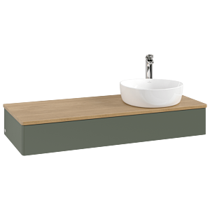 Meuble sous lavabo Villeroy &amp; Boch Antao 1200x190x500mm L12051HL avec éclairage FK/AP: HL/1