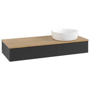 Meuble sous-vasque Villeroy &amp; Boch Antao 1200x190x500mm L12111PD avec éclairage avec structure FK/AP: PD/1