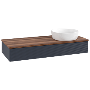 Meuble sous-vasque Villeroy &amp; Boch Antao 1200x190x500mm L12112HG avec éclairage avec structure FK/AP: HG/2
