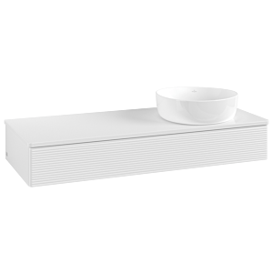 Villeroy & Boch Antao Waschtischunterschrank 1200x190x500mm L12150GF mit Beleuchtung mit Struktur FK/AP: GF/0