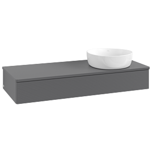 Meuble sous-vasque Villeroy &amp; Boch Antao 1200x190x500mm L12150GK avec éclairage avec structure FK/AP: GK/0