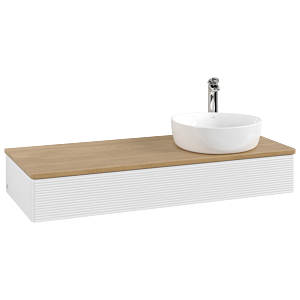 Meuble sous-vasque Villeroy &amp; Boch Antao 1200x190x500mm L12151GF avec éclairage avec structure FK/AP: GF/1