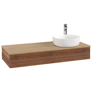 Meuble sous-vasque Villeroy &amp; Boch Antao 1200x190x500mm L12151HM avec éclairage avec structure FK/AP: HM/1