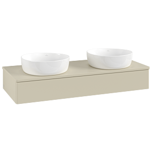 Meuble sous-vasque Villeroy &amp; Boch Antao 1200x190x500mm L13010HJ avec éclairage FK/AP: HJ/0