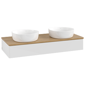 Villeroy & Boch Antao Waschtischunterschrank 1200x190x500mm L13011GF mit Beleuchtung FK/AP: GF/1
