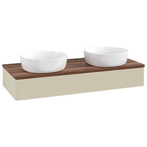 Villeroy & Boch Antao Waschtischunterschrank 1200x190x500mm L13012HJ mit Beleuchtung FK/AP: HJ/2