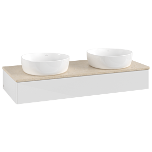 Meuble sous-vasque Villeroy &amp; Boch Antao 1200x190x500mm L13013GF avec éclairage FK/AP: GF/3