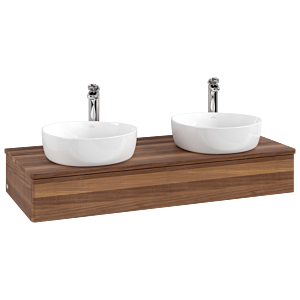 Meuble sous-vasque Villeroy &amp; Boch Antao 1200x190x500mm L13052HM avec éclairage FK/AP: HM/2