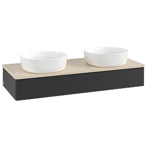 Meuble sous-vasque Villeroy &amp; Boch Antao 1200x190x500mm L13113PD avec éclairage avec structure FK/AP: PD/3