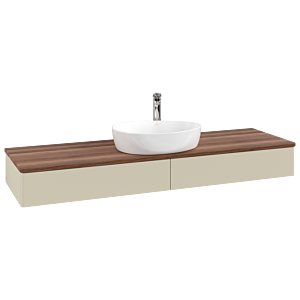 Meuble sous-vasque Villeroy &amp; Boch Antao 1600x190x500mm L14052HJ avec éclairage FK/AP: HJ/2