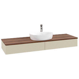 Villeroy &amp; Boch Antao vanity unit 1600x190x500mm L14152HJ with lighting with structure FK/AP: HJ/2