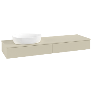 Villeroy & Boch Antao Waschtischunterschrank 1600x190x500mm L15010HJ mit Beleuchtung FK/AP: HJ/0