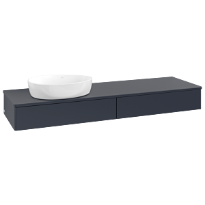 Villeroy & Boch Antao Waschtischunterschrank 1600x190x500mm L15050HG mit Beleuchtung FK/AP: HG/0