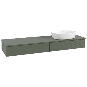 Meuble sous-vasque Villeroy &amp; Boch Antao 1600x190x500mm L16110HL avec éclairage avec structure FK/AP: HL/0
