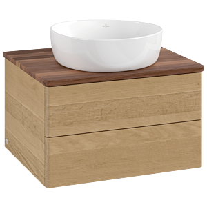 Villeroy & Boch Antao Waschtischunterschrank 600x360x500mm L18012HN mit Beleuchtung FK/AP: HN/2