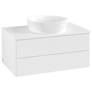 Villeroy &amp; Boch Antao vanity unit 800x360x500mm L19050MT with lighting FK/AP: MT/0