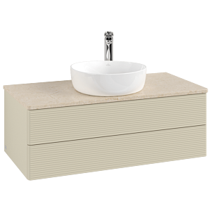 Villeroy & Boch Antao Waschtischunterschrank 1000x360x500mm L20153HJ mit Beleuchtung mit Struktur FK/AP: HJ/3