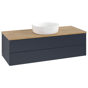 Villeroy & Boch Antao Waschtischunterschrank 1200x360x500mm L21011HG mit Beleuchtung FK/AP: HG/1