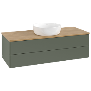 Meuble sous-vasque Villeroy &amp; Boch Antao 1200x360x500mm L21011HL avec éclairage FK/AP: HL/1