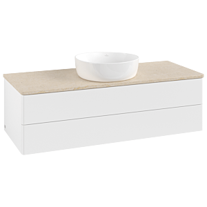 Meuble sous-vasque Villeroy &amp; Boch Antao 1200x360x500mm L21013MT avec éclairage FK/AP: MT/3