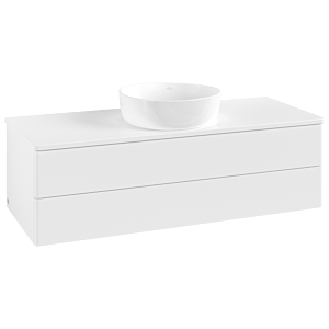 Meuble sous-vasque Villeroy &amp; Boch Antao 1200x360x500mm L21050MT avec éclairage FK/AP: MT/0