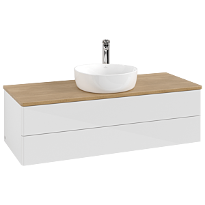 Meuble sous-vasque Villeroy &amp; Boch Antao 1200x360x500mm L21051GF avec éclairage FK/AP: GF/1