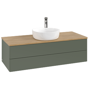 Meuble sous-vasque Villeroy &amp; Boch Antao 1200x360x500mm L21051HL avec éclairage FK/AP: HL/1