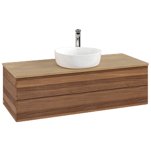 Meuble sous-vasque Villeroy &amp; Boch Antao 1200x360x500mm L21051HM avec éclairage FK/AP: HM/1