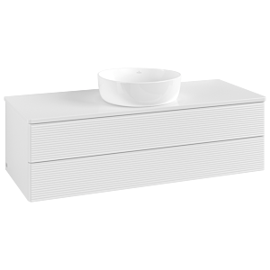 Villeroy & Boch Antao Waschtischunterschrank 1200x360x500mm L21150GF mit Beleuchtung mit Struktur FK/AP: GF/0