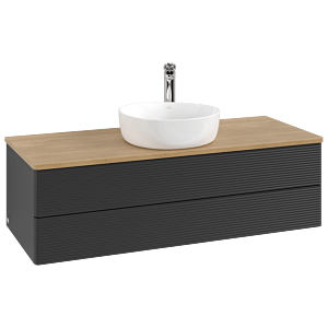 Meuble sous-vasque Villeroy &amp; Boch Antao 1200x360x500mm L21151PD avec éclairage avec structure FK/AP: PD/1