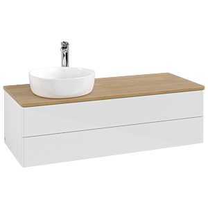 Meuble sous-vasque Villeroy &amp; Boch Antao 1200x360x500mm L22051GF avec éclairage FK/AP: GF/1