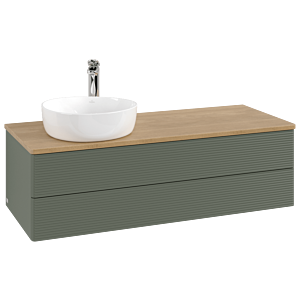 Villeroy &amp; Boch Antao meuble sous lavabo 1200x360x500mm L22151HL avec éclairage avec structure FK/AP: HL/1
