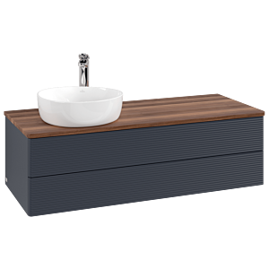 Meuble sous-vasque Villeroy &amp; Boch Antao 1200x360x500mm L22152HG avec éclairage avec structure FK/AP: HG/2