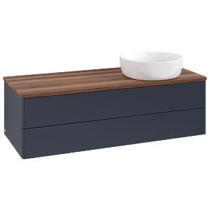 Villeroy & Boch Antao Waschtischunterschrank 1200x360x500mm L23012HG mit Beleuchtung FK/AP: HG/2