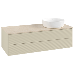 Villeroy & Boch Antao Waschtischunterschrank 1200x360x500mm L23113HJ mit Beleuchtung mit Struktur FK/AP: HJ/3