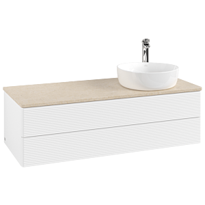 Villeroy &amp; Boch Antao vanity unit 1200x360x500mm L23153MT with lighting with structure FK/AP: MT/3