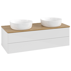 Villeroy &amp; Boch Antao vanity unit 1200x360x500mm L24011GF with lighting FK/AP: GF/1