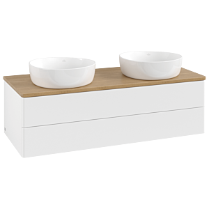 Meuble sous-vasque Villeroy &amp; Boch Antao 1200x360x500mm L24011MT avec éclairage FK/AP: MT/1