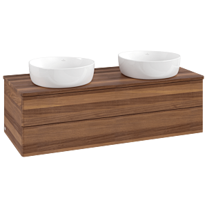 Meuble sous-vasque Villeroy &amp; Boch Antao 1200x360x500mm L24012HM avec éclairage FK/AP: HM/2